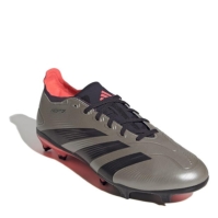 Ghete adidas Predator 24 League Firm Ground argintiu negru