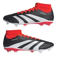 Ghete adidas Predator 24 League Firm Ground negru alb rosu