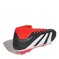 Ghete adidas Predator 24 League Firm Ground negru alb rosu