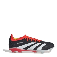 Ghete adidas Predator 24 Pro Firm Ground negru alb rosu