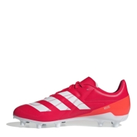 Ghete adidas RS-15 Firm Ground Rugby rosu alb portocaliu