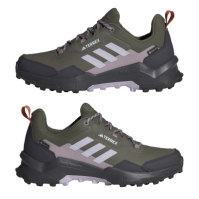 Ghete adidas Terrex Ax4 Gore Tex pentru femei oliv strata