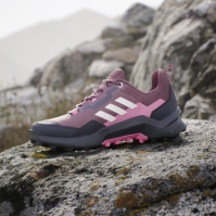 Ghete adidas Terrex Ax4 Gore Tex pentru femei quiet rosu inchis