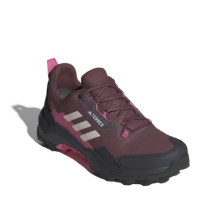 Ghete adidas Terrex Ax4 Gore Tex pentru femei quiet rosu inchis