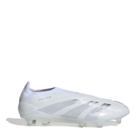 Ghete de fotbal adidas 24 Predator Elite Firm Ground alb argintiu