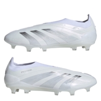 Ghete de fotbal adidas 24 Predator Elite Firm Ground alb argintiu