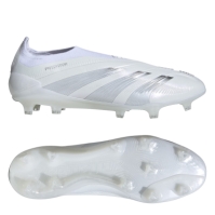 Ghete de fotbal adidas 24 Predator Elite Firm Ground alb argintiu