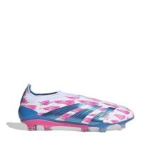 Ghete de fotbal adidas 24 Predator Elite Firm Ground alb roz