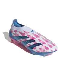 Ghete de fotbal adidas 24 Predator Elite Firm Ground alb roz