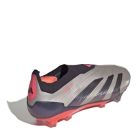 Ghete de fotbal adidas 24 Predator Elite Firm Ground argintiu negru