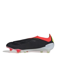 Ghete de fotbal adidas 24 Predator Elite Firm Ground negru alb rosu