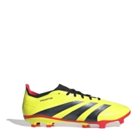 Ghete de fotbal adidas adidas Predator League Firm Ground galben negru rosu