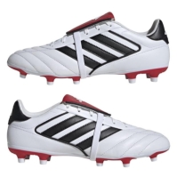 Ghete de fotbal adidas Copa Glora II Foldover Tongue Firm Ground alb negru rosu