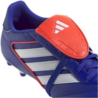 Ghete de fotbal adidas Copa Glora II Foldover Tongue Firm Ground albastru alb rosu