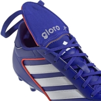 Ghete de fotbal adidas Copa Glora II Foldover Tongue Firm Ground albastru alb rosu