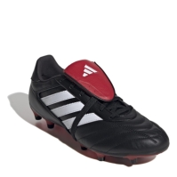 Ghete de fotbal adidas Copa Gloro II Foldover Tongue Firm Ground negru alb rosu