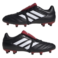 Ghete de fotbal adidas Copa Gloro II Foldover Tongue Firm Ground negru alb rosu