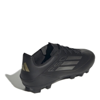 Ghete de fotbal adidas F50 Club Firm Ground negru argintiu