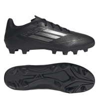 Ghete de fotbal adidas F50 Club Firm Ground negru argintiu