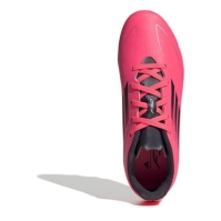 Ghete de fotbal adidas F50 Club Firm Ground pentru Copii roz negru