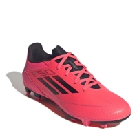 Ghete de fotbal adidas F50 Club Firm Ground roz negru