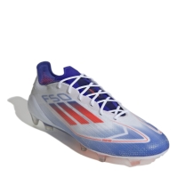 Ghete de fotbal adidas F50 Elite Firm Ground alb rosu albastru