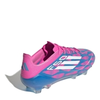 Ghete de fotbal adidas F50 Elite Firm Ground albastru roz