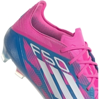 Ghete de fotbal adidas F50 Elite Firm Ground albastru roz