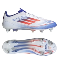 Ghete de fotbal adidas F50 Elite gazon sintetic alb rosu albastru