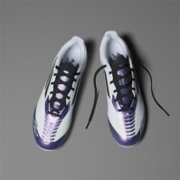 Ghete de fotbal adidas F50 League Firm Ground alb mov