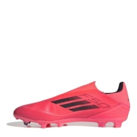 Ghete de fotbal adidas F50 League Laceless Firm Ground roz negru