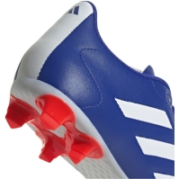 Ghete de fotbal adidas Goletto VIII Firm Ground albastru alb rosu