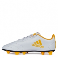 Ghete de fotbal adidas Goletto VIII Firm Ground gri portocaliu