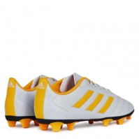 Ghete de fotbal adidas Goletto VIII Firm Ground gri portocaliu