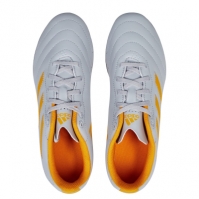 Ghete de fotbal adidas Goletto VIII Firm Ground gri portocaliu