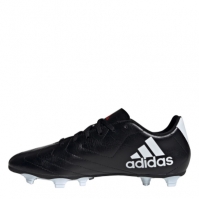 Ghete de fotbal adidas Goletto VIII Firm Ground negru alb