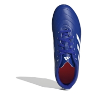 Ghete de fotbal adidas Goletto VIII Firm Ground pentru Copii albastru alb rosu