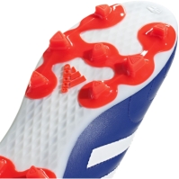 Ghete de fotbal adidas Goletto VIII Firm Ground pentru Copii albastru alb rosu