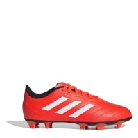 Ghete de fotbal adidas Goletto VIII Firm Ground pentru Copii rosu alb