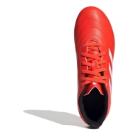 Ghete de fotbal adidas Goletto VIII Firm Ground pentru Copii rosu alb