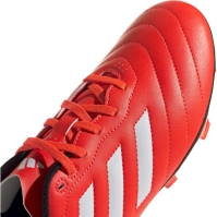 Ghete de fotbal adidas Goletto VIII Firm Ground rosu alb negru