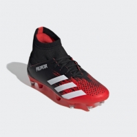 Ghete de fotbal adidas Predator 20.3 SG pentru copii negru alb rosu