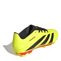 Ghete de fotbal adidas Predator 24 Club Flexible Ground galben negru rosu