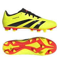 Ghete de fotbal adidas Predator 24 Club Flexible Ground galben negru rosu