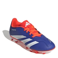 Ghete de fotbal adidas Predator 24 Club Flexible Ground pentru Copii albastru alb rosu