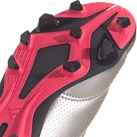 Ghete de fotbal adidas Predator 24 Club Flexible Ground pentru copii argintiu negru