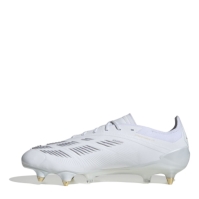 Ghete de fotbal adidas Predator 24 Elite gazon sintetic alb auriu