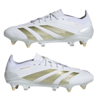 Ghete de fotbal adidas Predator 24 Elite gazon sintetic alb auriu