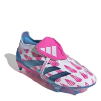 Ghete de fotbal adidas Predator 24 Elite gazon sintetic alb roz