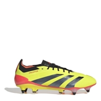 Ghete de fotbal adidas Predator 24 Elite gazon sintetic galben negru rosu